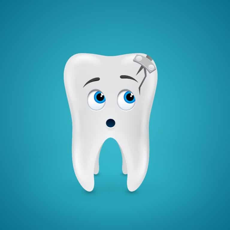 Emergency Dentist Sydney - Cracked Tooth Illustration